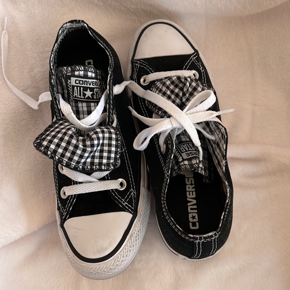 Converse All Stars shoes size 6 Black & white - Picture 2 of 7